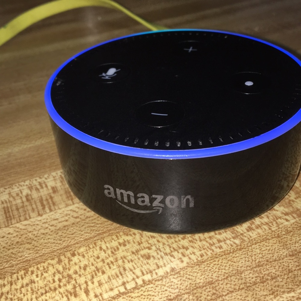 Amazon echo dot smart speaker